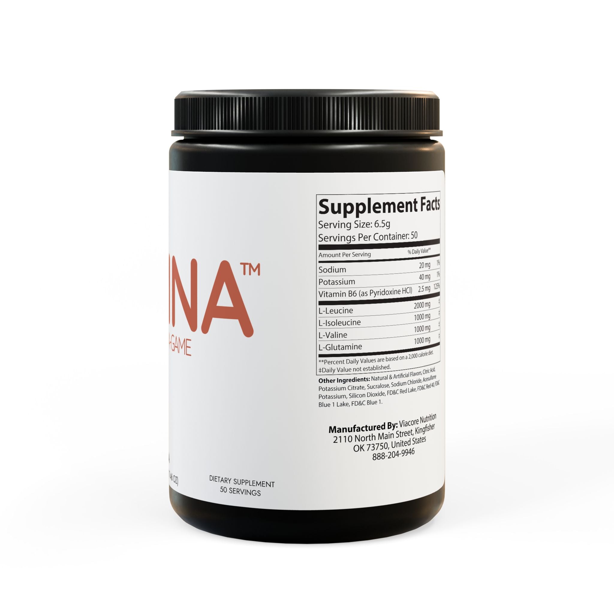 BCAA Supplement, Grape (325g, 11.46oz, 50 servings)