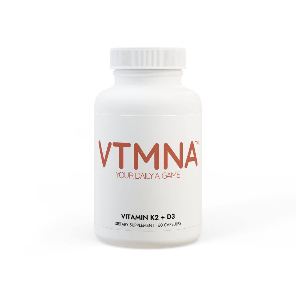 Vitamin K2 + D3 Supplement (60 Capsules)