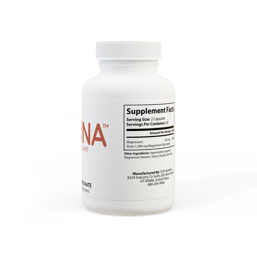 Magnesium Glycinate Supplement (60 Capsules)