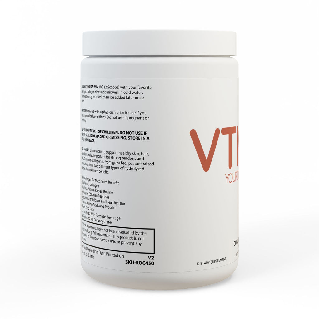 Collagen Peptides Type I & III Supplement (350g, 12.3oz)