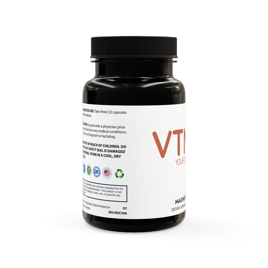 Magnesium Zinc Supplement (90 Capsules)